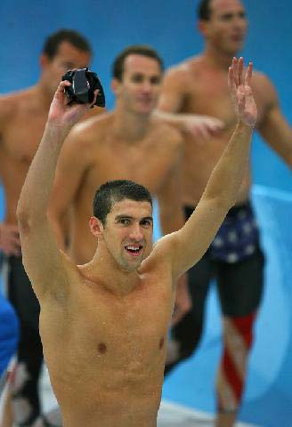 ไมเคิล เฟลป์ส หนุ่มสุดฮอตในโอลิมปิก 2008