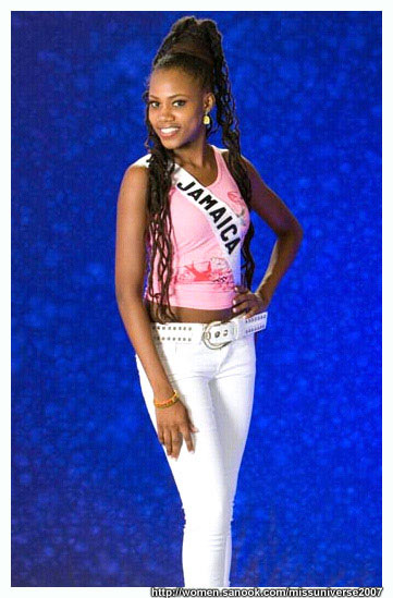 MU 41 MISS JAMAICA - Zahra Redwood