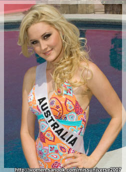 MU 6 MISS AUSTRALIA - Kimberley Busteed