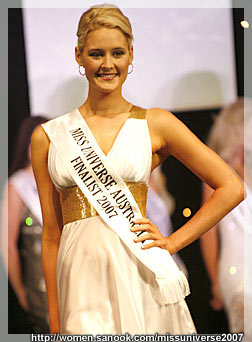 MU 6 MISS AUSTRALIA - Kimberley Busteed