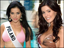 ภาพสาวงามกับการโพสท่าริมสระน้ำ ( ชุด1)