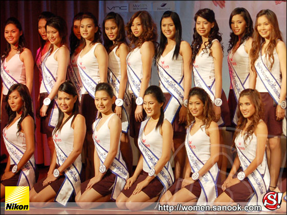 ผู้เข้ารอบ 40 คน มิสไทยแลนด์เวิร์ลด์ 2006