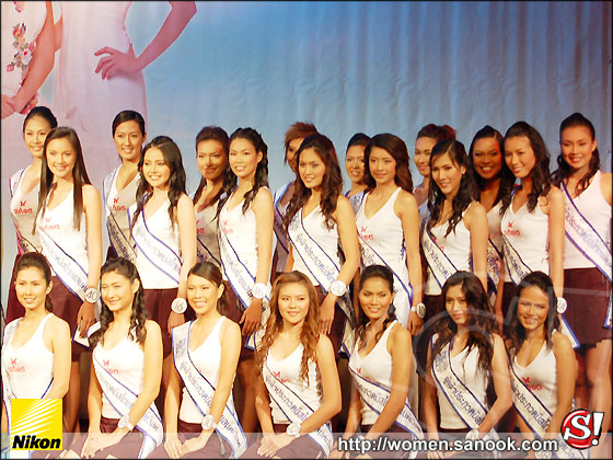 ผู้เข้ารอบ 40 คน มิสไทยแลนด์เวิร์ลด์ 2006