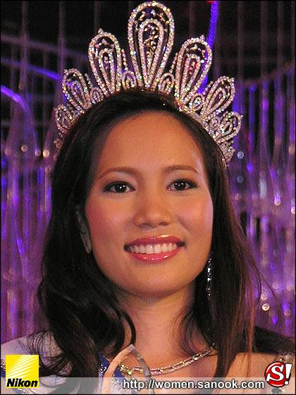\"น้องชาม\"คว้า มิสไทยแลนด์ ยูนิเวิร์ส 2549