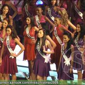 ประมวลภาพการประกวด Miss Universe 2005