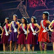 ประมวลภาพการประกวด Miss Universe 2005