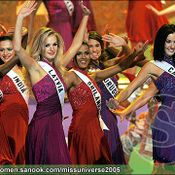 ประมวลภาพการประกวด Miss Universe 2005