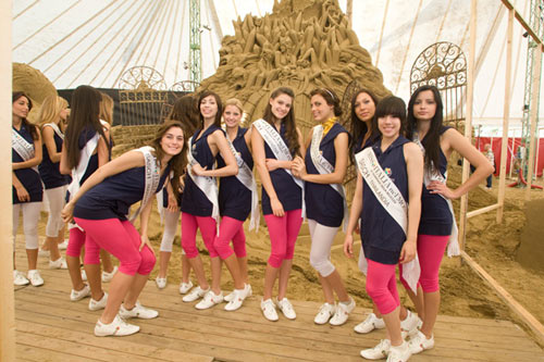 บรรยากาศการเก็บตัวและทำกิจกรรมการประกวด Miss Italia nel Mondo 2009