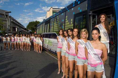 บรรยากาศการเก็บตัวและทำกิจกรรมการประกวด Miss Italia nel Mondo 2009