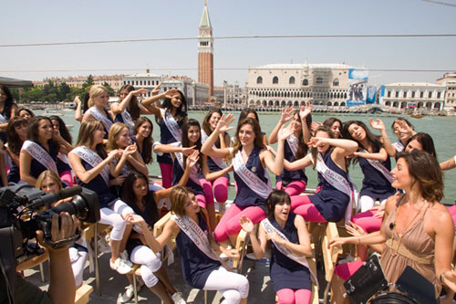 บรรยากาศการเก็บตัวและทำกิจกรรมการประกวด Miss Italia nel Mondo 2009