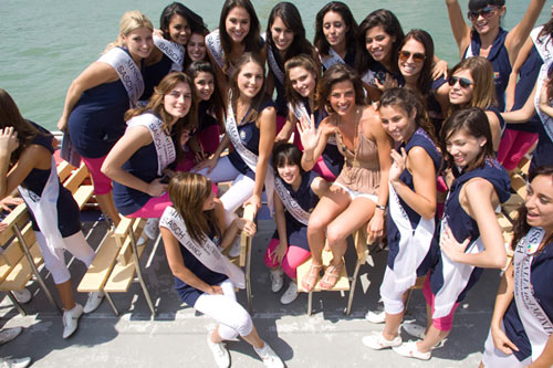 บรรยากาศการเก็บตัวและทำกิจกรรมการประกวด Miss Italia nel Mondo 2009