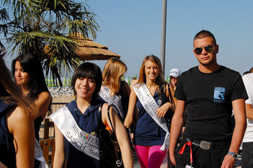 บรรยากาศการเก็บตัวและทำกิจกรรมการประกวด Miss Italia nel Mondo 2009