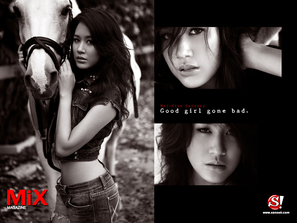 Wallpaper: ไหม-วิสา สารสาส : Good girl gone bad