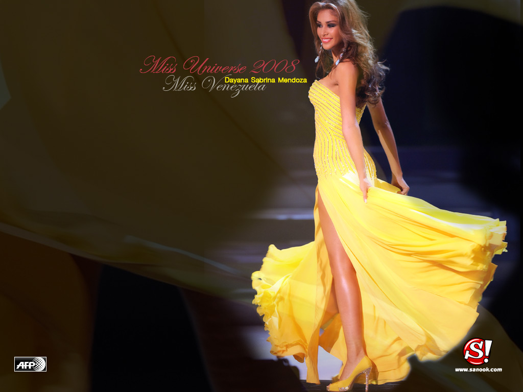Wallpaper Miss Universe 2008