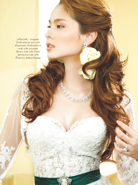 ขวัญ-อุษามณี ไวทยานนท์ ในลุกส์เจ้าสาวแสนสวย