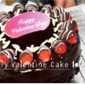 Strawberry Valentine Cake