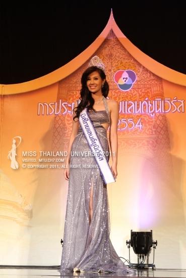 ฟ้า-ชัญษร สาครจันทร์, มิสไทยแลนด์ยูนิเวิร์ส 2554, miss thailand universe 2011