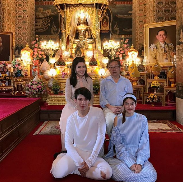 สุทธิเกียรติ จิราธิวัฒน์ (พ่อป๊อก), ภัสสรกรณ์ จิราธิวัฒน์, อาภัสรา หงสกุล และมาร์กี้ ราศรี