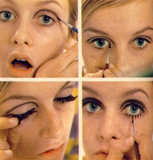 แต่งตาแบบ Twiggy