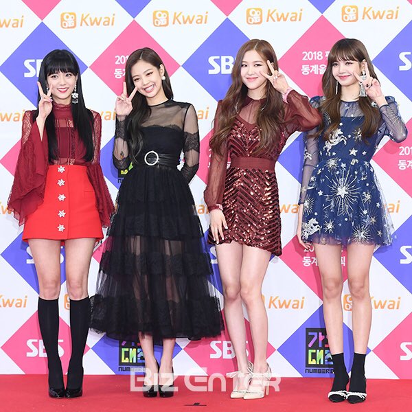 BLACKPINK ที่งาน SBS Gayo Daejun 