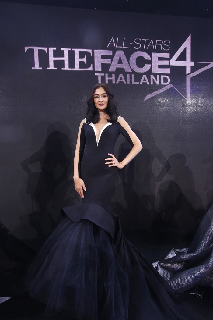 แฟชั่นเมนเทอร์ในงานแถลงข่าวเปิดตัวรายการ The Face Thailand 4 All-Stars