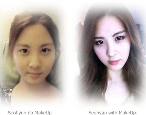 Seohyun, ดาราไม่แต่งหน้า