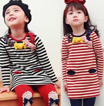 แฟชั่นเสื้อผ้าเด็กสไตล์เกาหลีต้อนรับฤดูหนาว