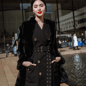 ใหม่ ดาวิกา ที่งาน Michael Kors Collection Fall 2018