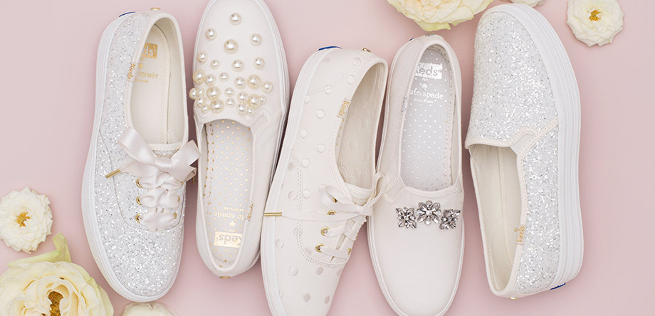 wedding collection โดย Kate Spade New York และ Keds 