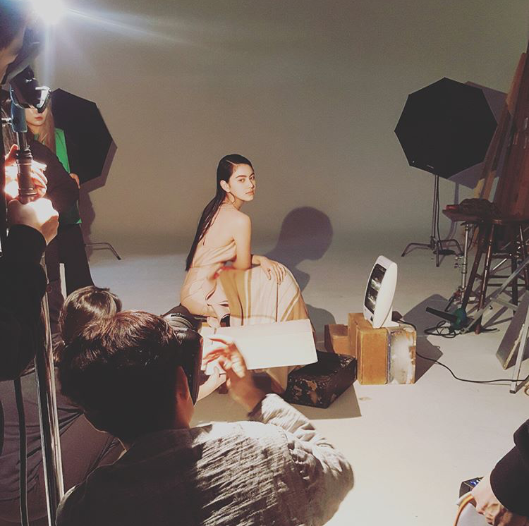 ใหม่ ดาวิกา ถ่ายแบบให้ JSM Beauty