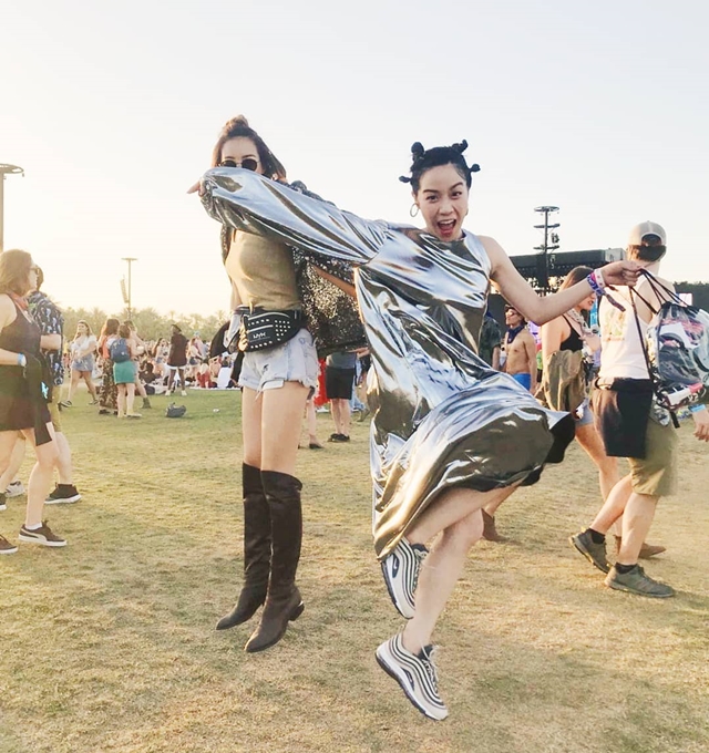 หอวังซิสเตอร์ที่งาน Coachella 2018 