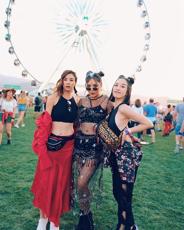 สตรีทแฟชั่น Coachella 2018 