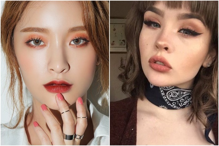 แต่งหน้าโทนส้มอิฐ 