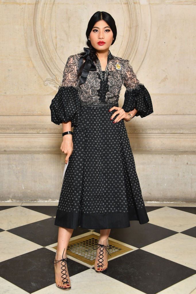 พระองค์หญิงสิริวัณณวรีฯ ชมแฟชั่นโชว์ของ Christian Dior  เมื่อปี 2017