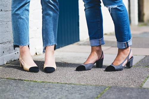 Mid Heels รองเท้าส้นตันใส่ยังไงไม่ดูป้า