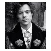 ได้แต่เอ็นดู! "แฮร์รี่ สไตล์ส" อดีตบอยแบนด์ 1D อุ้มหมูน้อยถ่ายแฟชั่นให้ Gucci