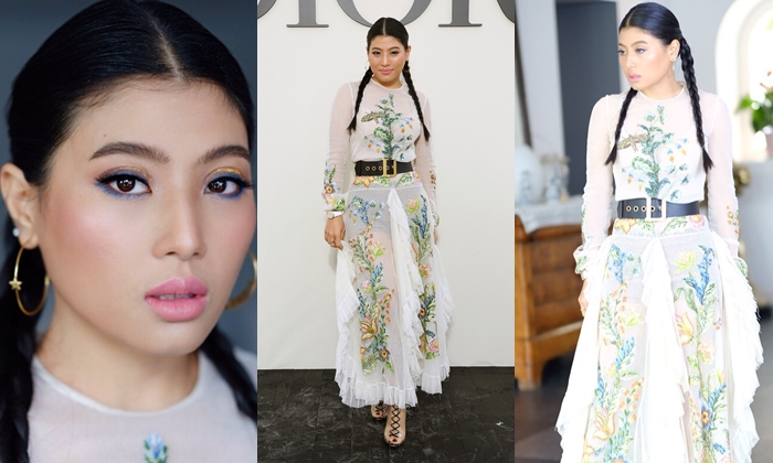 ซูมเมคอัพลุคของ "พระองค์หญิงสิริวัณณวรีฯ" ณ Paris Fashion Week 2018