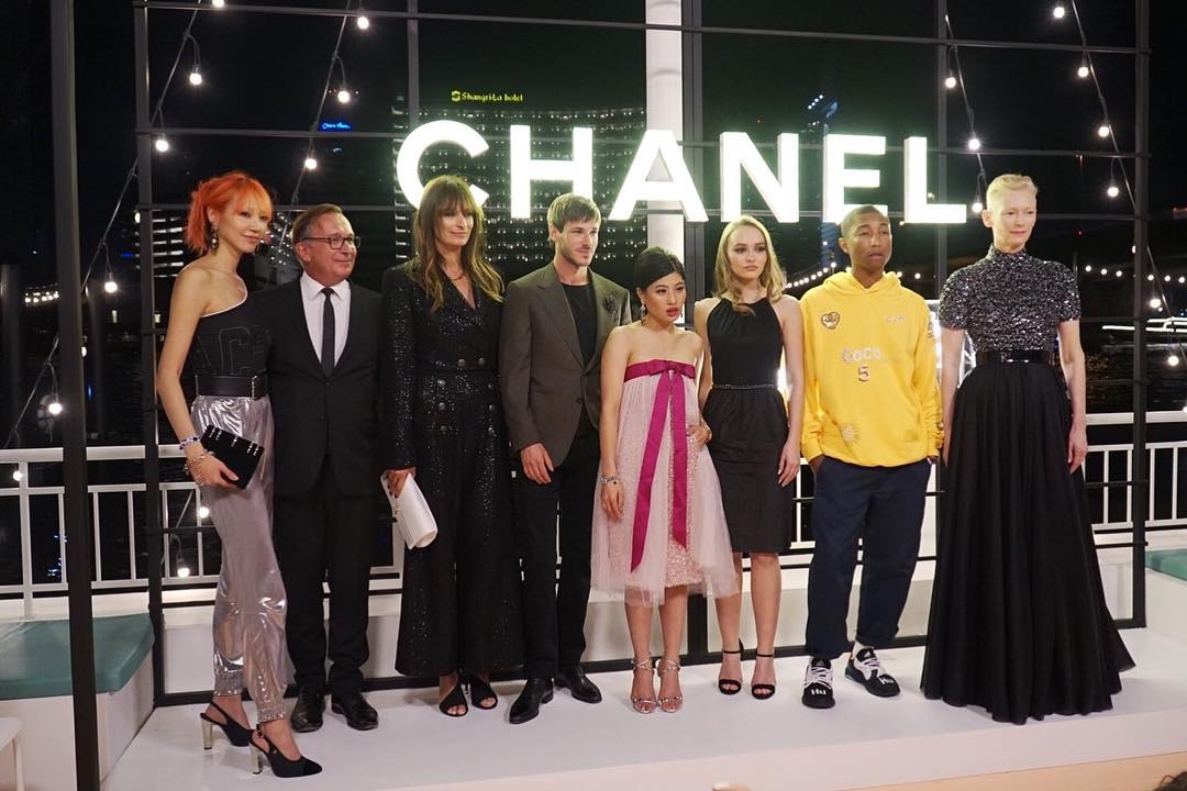 พระองค์หญิงสิริวัณณวรีฯ เสด็จทอดพระเนตรแฟชั่นโชว์ Chanel Cruise 2019