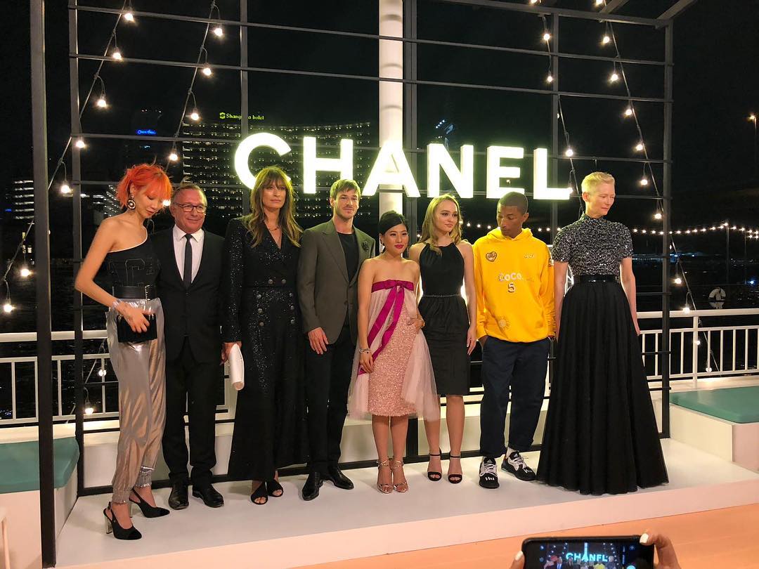 พระองค์หญิงสิริวัณณวรีฯ เสด็จทอดพระเนตรแฟชั่นโชว์ Chanel Cruise 2019