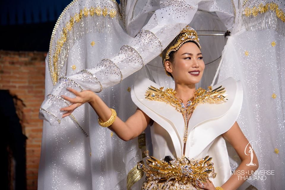 ยอมแล้ว! "แป้งทานาคา" จากเคล็ดลับความงามสู่ชุดประจำชาติพม่า Miss Universe 2018