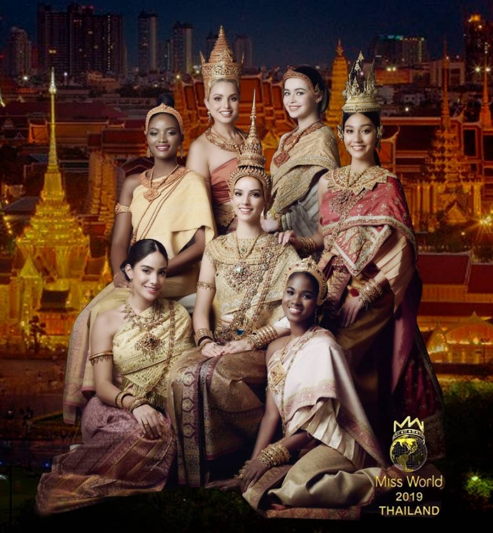 Miss World 2018 ชุดไทยโบราณ