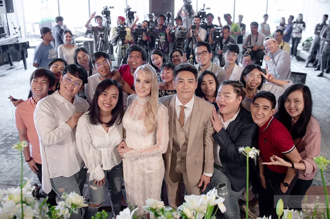 ชุดแต่งงาน อาแมนด้า เจ้าสาว บอย พิษณุ