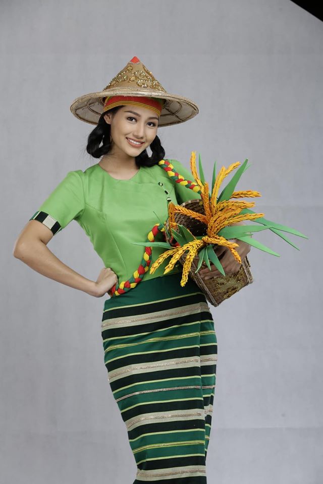 ชุดประจำชาติ Miss Universe Myanmar 2019