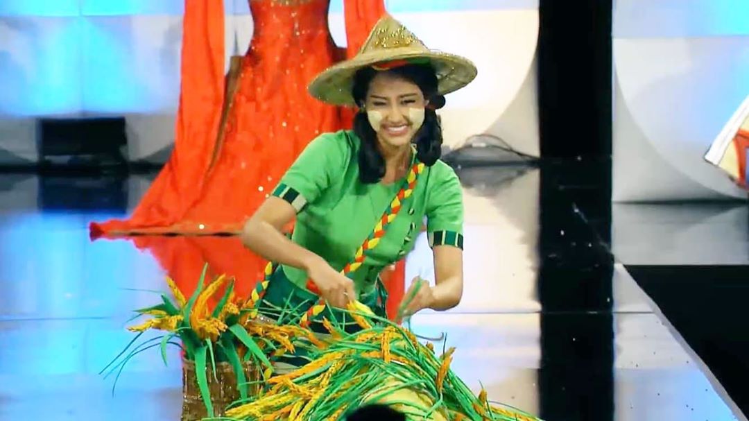 ชุดประจำชาติ Miss Universe Myanmar 2019