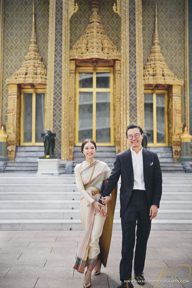 มิว นิษฐา ชุดแต่งงานไทย