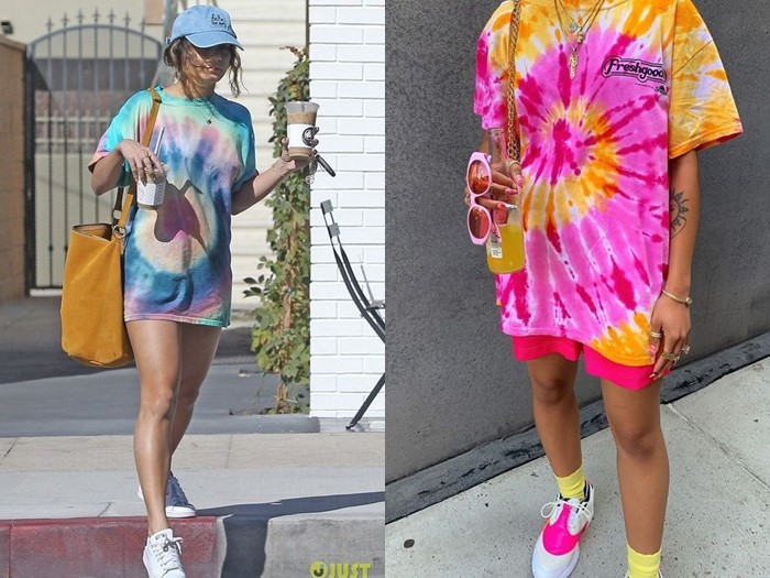 แฟชั่นเสื้อมัดย้อม