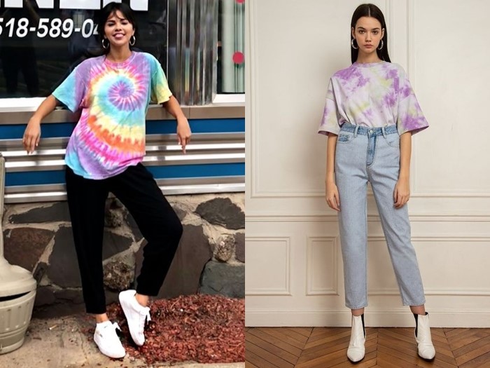 แฟชั่นเสื้อมัดย้อม