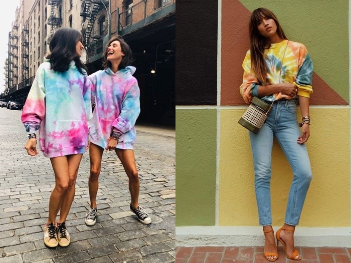 แฟชั่นเสื้อมัดย้อม