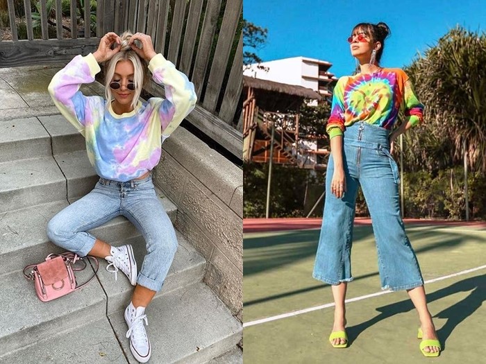 แฟชั่นเสื้อมัดย้อม