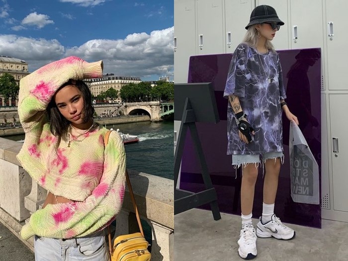 แฟชั่นเสื้อมัดย้อม